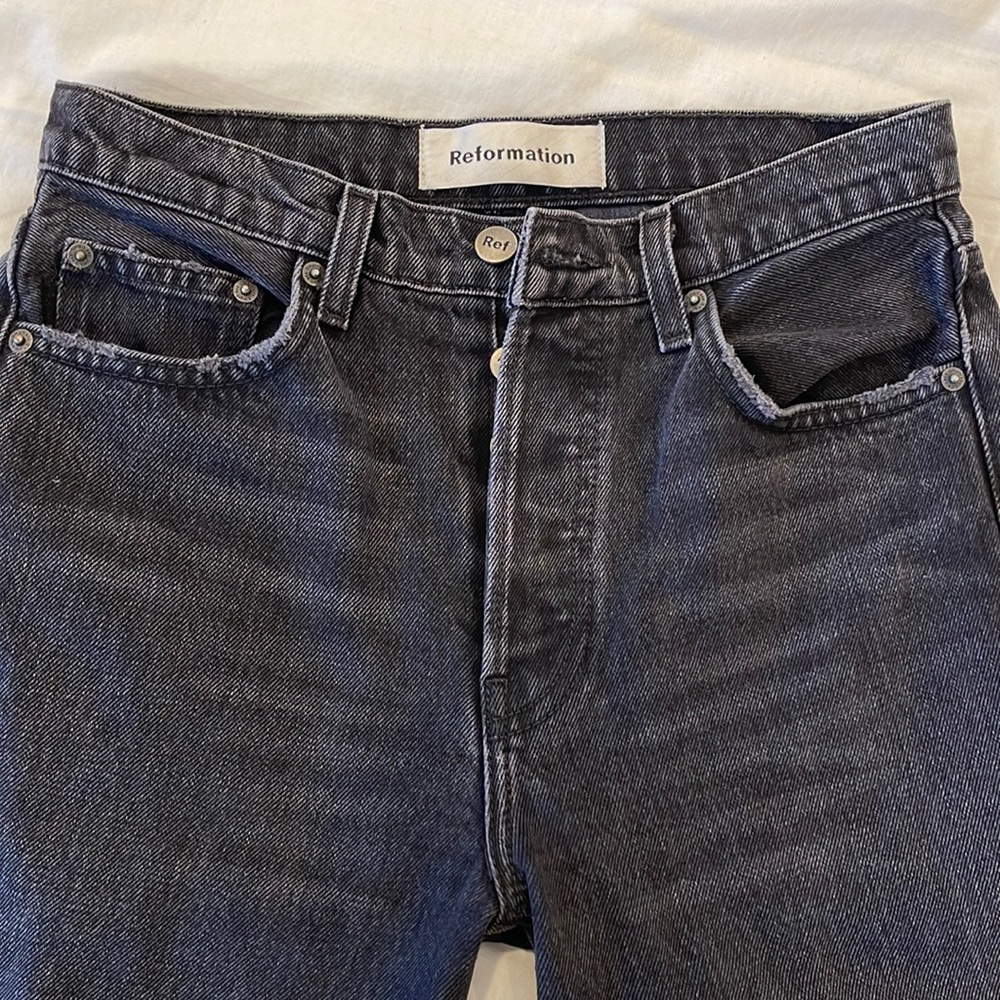 Reformation jordi kick flare jeans
